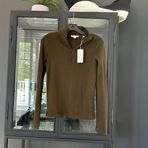 Vince half zip sweater.